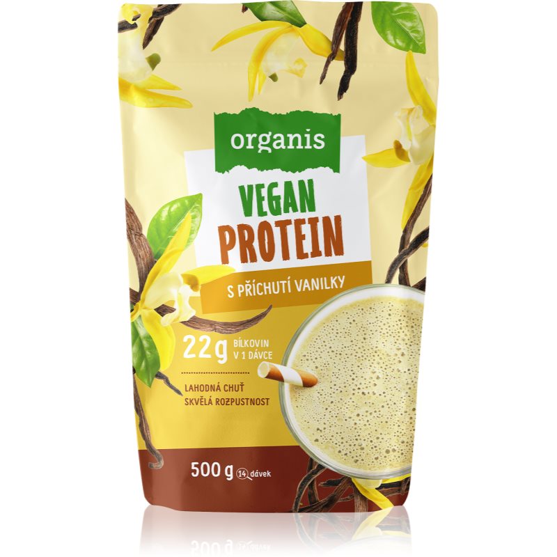 Organis Vegan protein vegánsky proteín príchuť Vanilla 500 g kúpite na Notino.sk