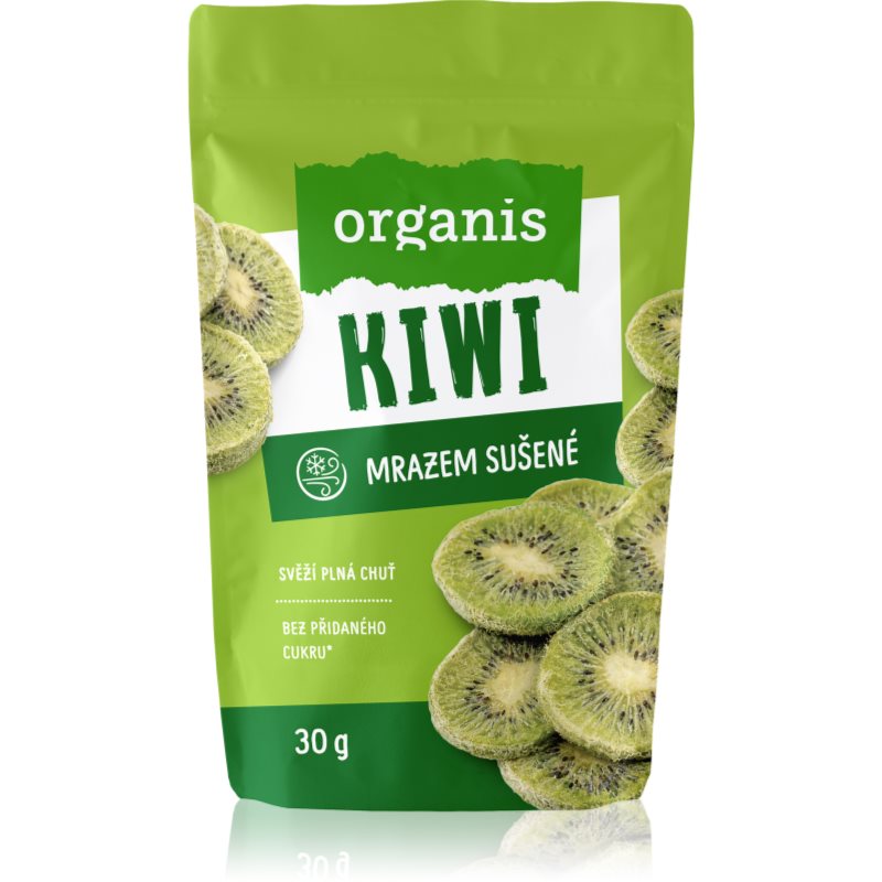 Organis Lyofilizované kiwi mrazem sušené ovoce 30 g
