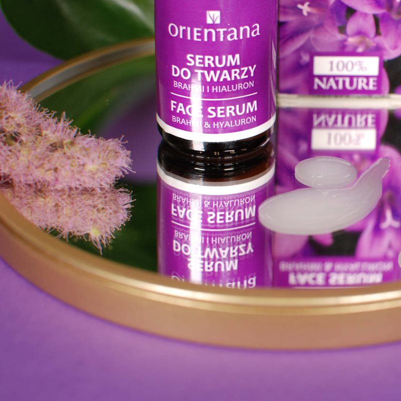 Orientana Brahmi & Hyaluronic Face Serum омолоджуюча сироватка для обличчя 30 мл