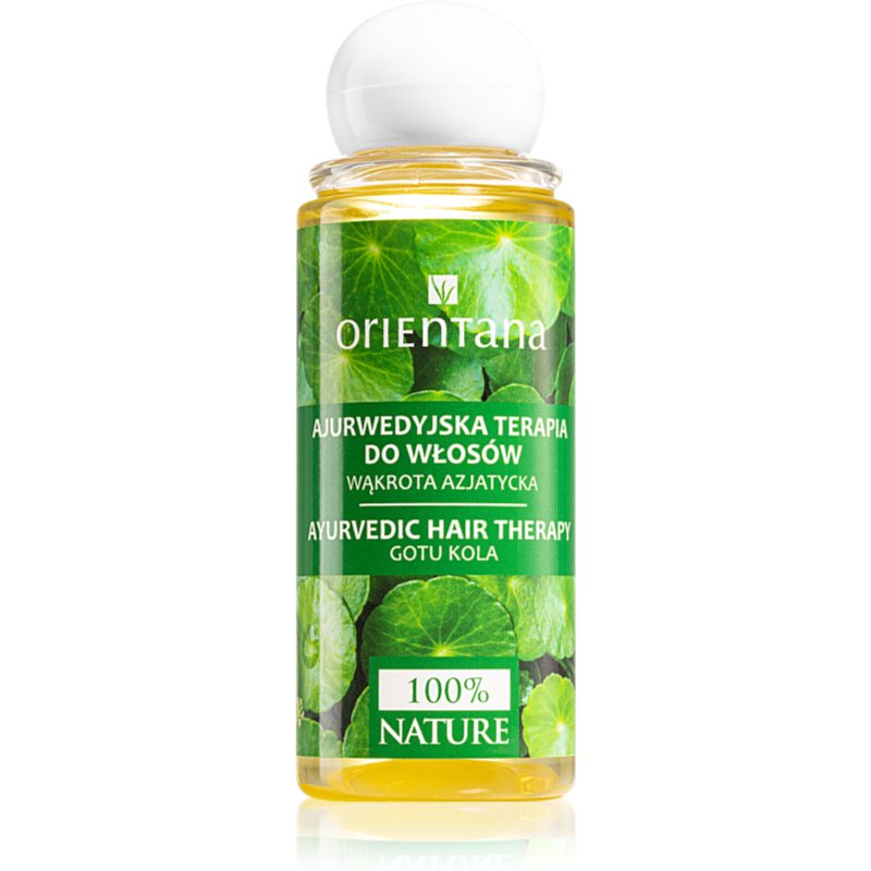 Orientana Ayurvedic Hair Therapy Gotu Kola regeneruojamasis plaukų aliejus plaukų augimas 105 ml