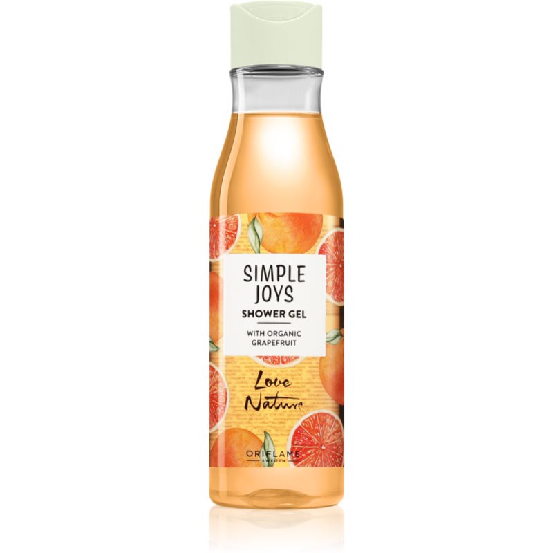 Oriflame Love Nature Simple Joys Duschgel Organic Grapefruit 250 ml