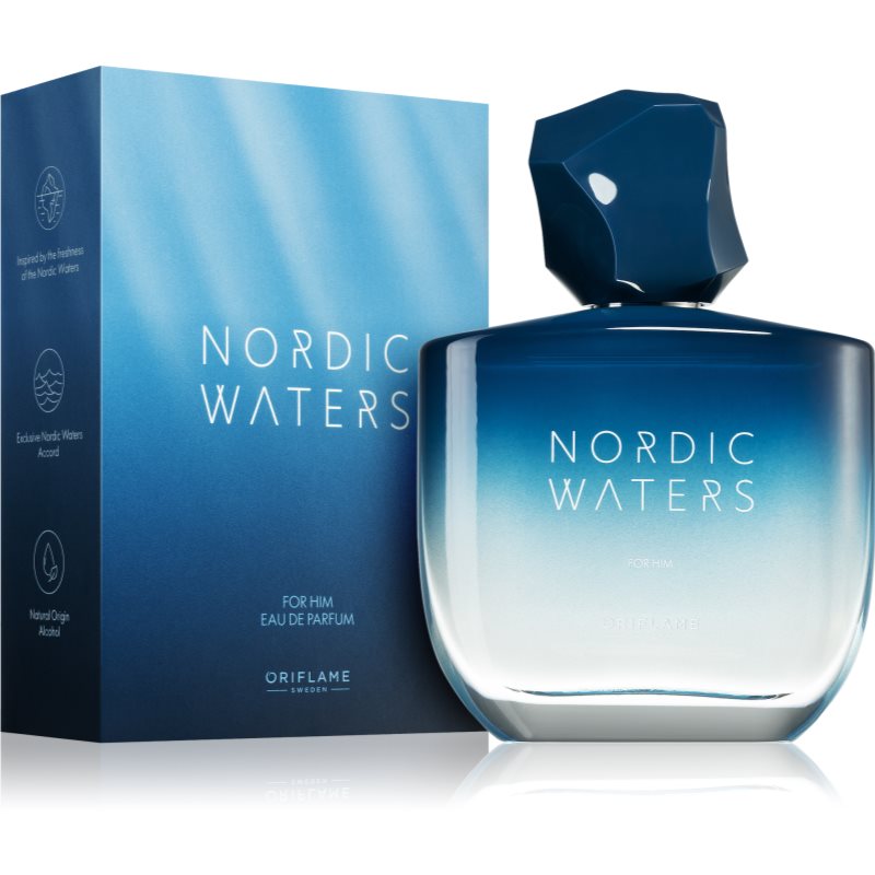 Oriflame Nordic Waters парфумована вода для чоловіків 75 мл
