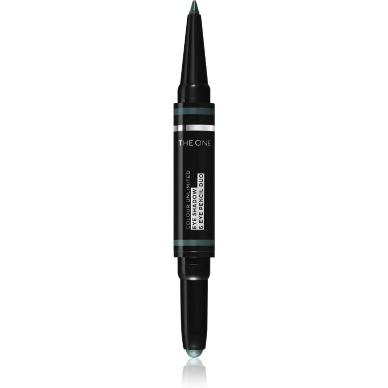 Oriflame The One Colour Unlimited eye shadow and eye pencil 2-in-1 shade Emerald Green 1,2 g
