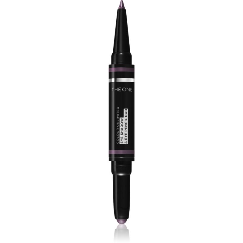 Oriflame The One Colour Unlimited eye shadow and eye pencil 2-in-1 shade Frosted Purple 1,2 g

