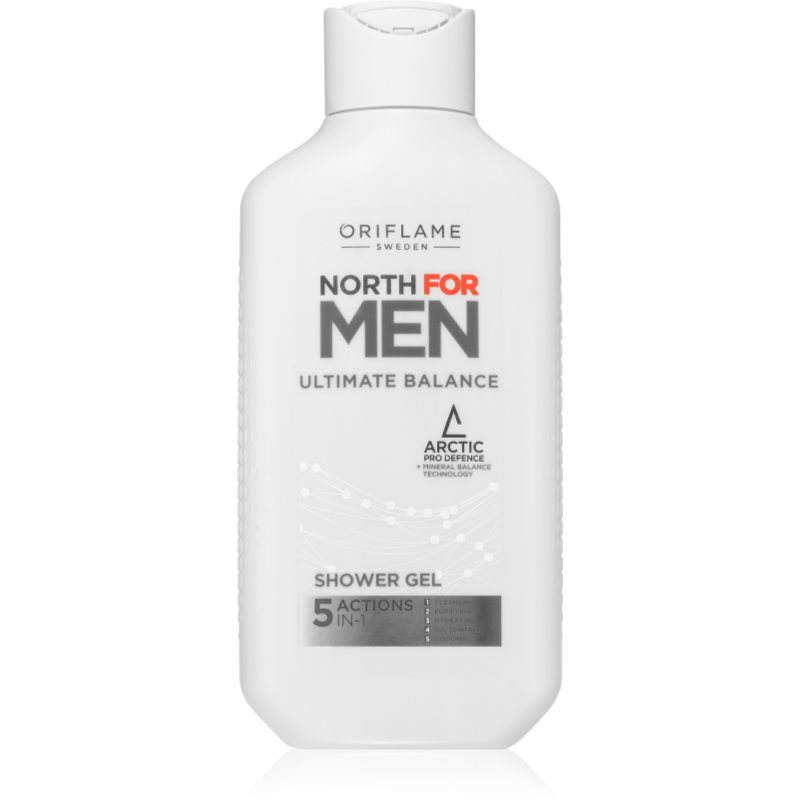 E-shop Oriflame North for Men Ultimate Balance energizující sprchový gel 250 ml