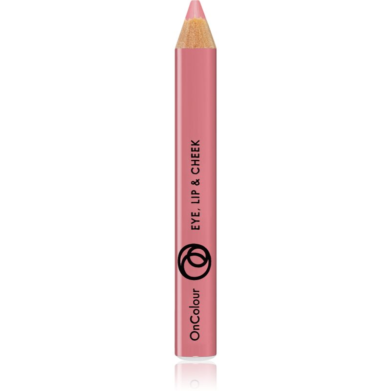 Oriflame OnColour мультифункціональний олівець для очей, губ та обличчя відтінок Pink Litchi 1,55 гр