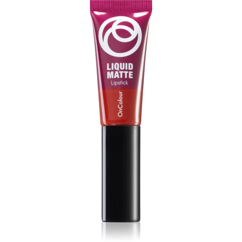 

Oriflame OnColour рідка губна помада з матуючим ефектом відтінок Apple Red