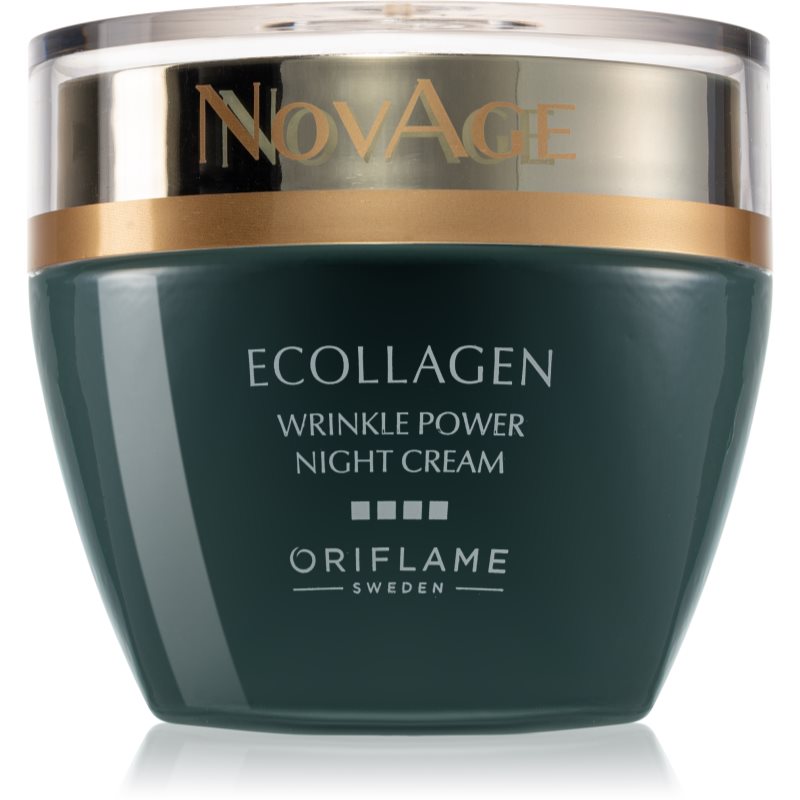 Oriflame NovAge Ecollagen omladzujúci nočný krém proti vráskam 50 ml