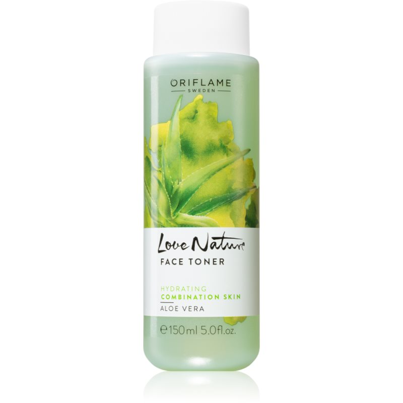 

Oriflame Love Nature тонізуюча вода для обличчя з алое вера