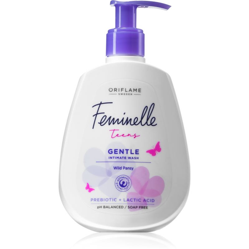 E-shop Oriflame Feminelle Teens Gentle gel pro intimní hygienu Wild Pansy 300 ml