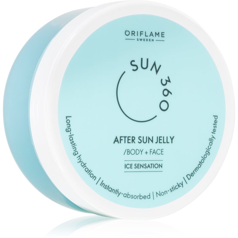 E-shop Oriflame Sun 360 chladivý gel po opalování na tělo a obličej 150 ml