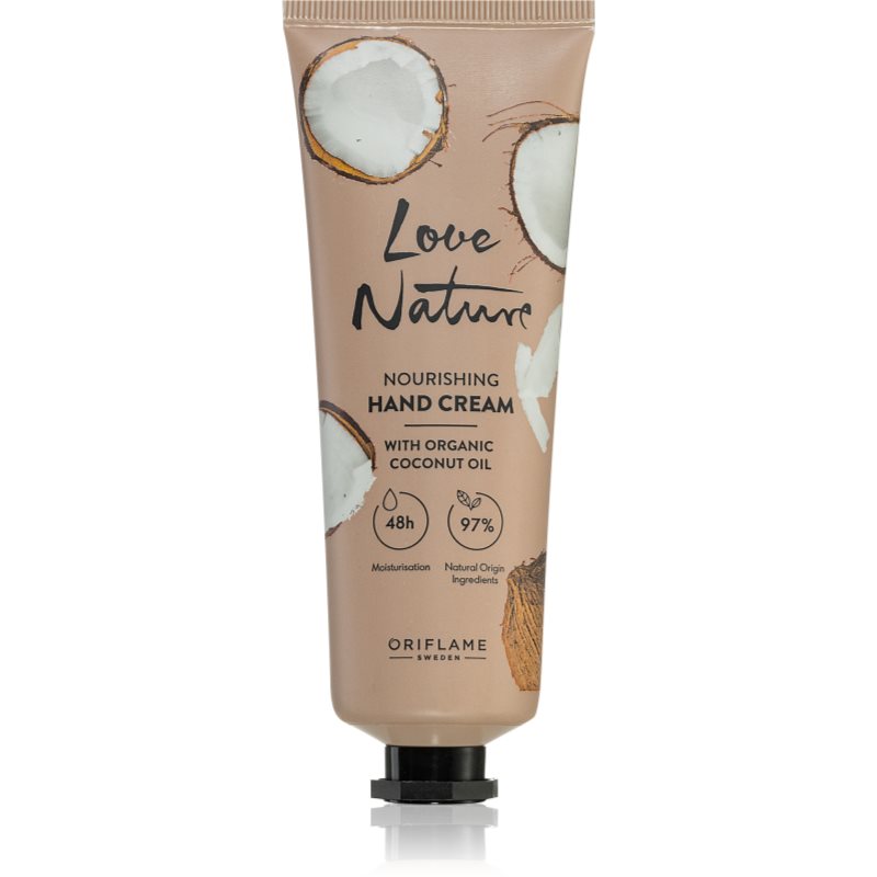 Oriflame Love Nature Organic Coconut Oil nourishing hand cream 75 ml
