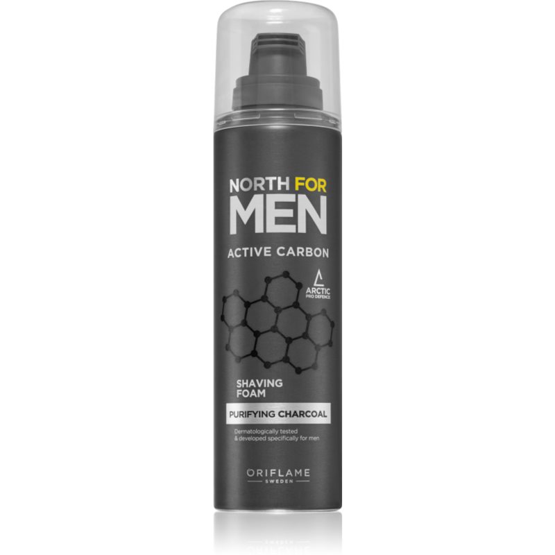 Oriflame North for Men Active Carbon pena na holenie 200 ml