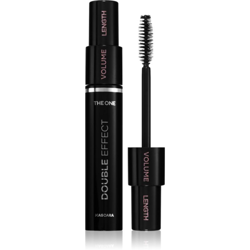 Oriflame The One Double Effect Lengthening, Curling And Volumising Mascara With 2-in-1 Brush Shade Black 8 Ml