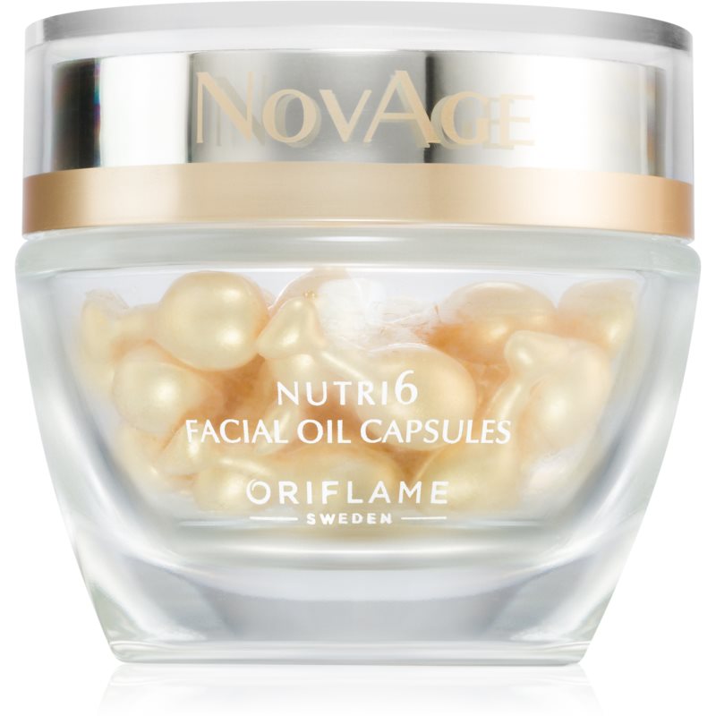 Oriflame NovAge Nutri6 Facial Serum In Capsules With Nourishing Effect 30 Pc