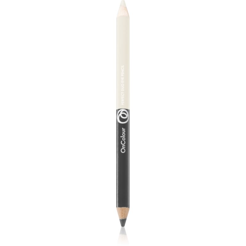 

Oriflame OnColour двосторонній олівець для очей відтінок Grey & White