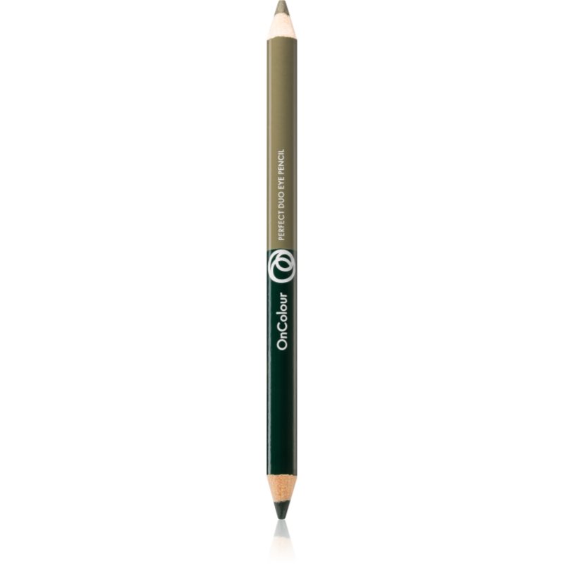 

Oriflame OnColour двосторонній олівець для очей відтінок Jungle & Olive Green