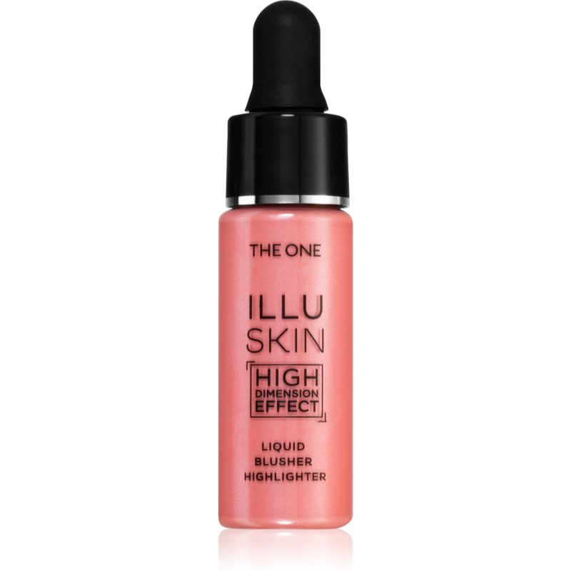 E-shop Oriflame The One IlluSkin rozjasňující tvářenka 2 v 1 odstín Soft Pink 15 ml