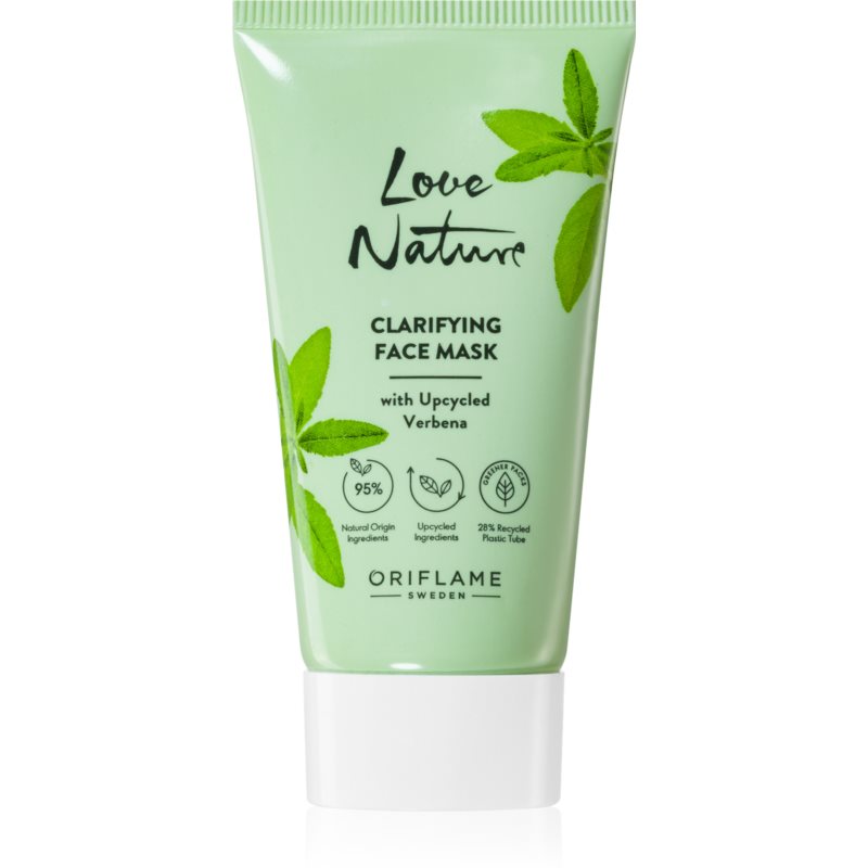 Oriflame Love Nature Upcycled Verbena cleansing face mask 30 ml
