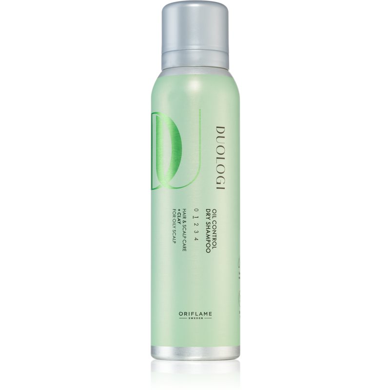 Oriflame DUOLOGI suchý šampón pre absorpciu prebytočného mazu a pre osvieženie vlasov 150 ml