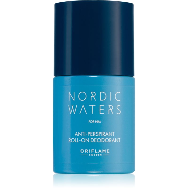 Oriflame Nordic Waters dezodorant roll-on za moške 50 ml