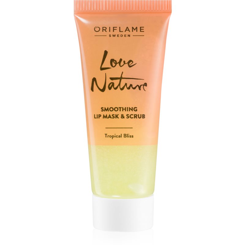 Oriflame Love Nature Tropical Bliss Exfoliating Mask For Lips 15 Ml