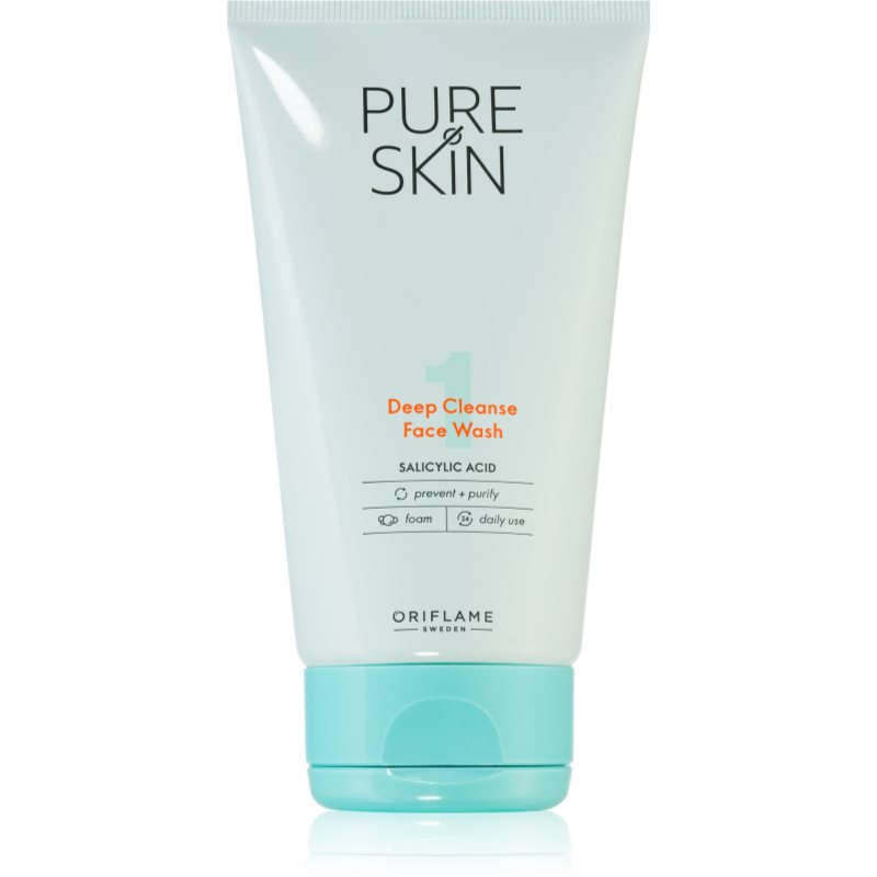 Oriflame Pure Skin Gel Facial Cleanser For Oily Skin 150 Ml