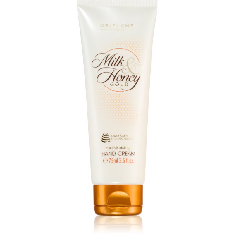 Oriflame Milk & Honey Gold hand cream with moisturising effect 75 ml

