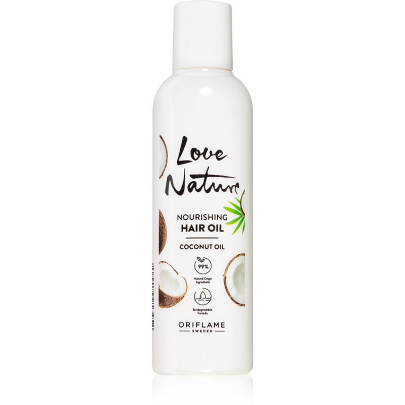 E-shop Oriflame Love Nature Coconut vyživující olej na vlasy 100 ml