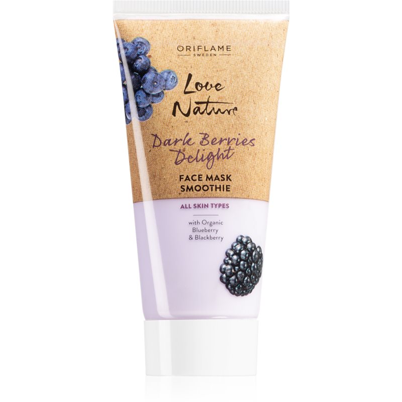 

Oriflame Love Nature Dark Berries Delight відновлююча та зволожуюча маска для обличчя