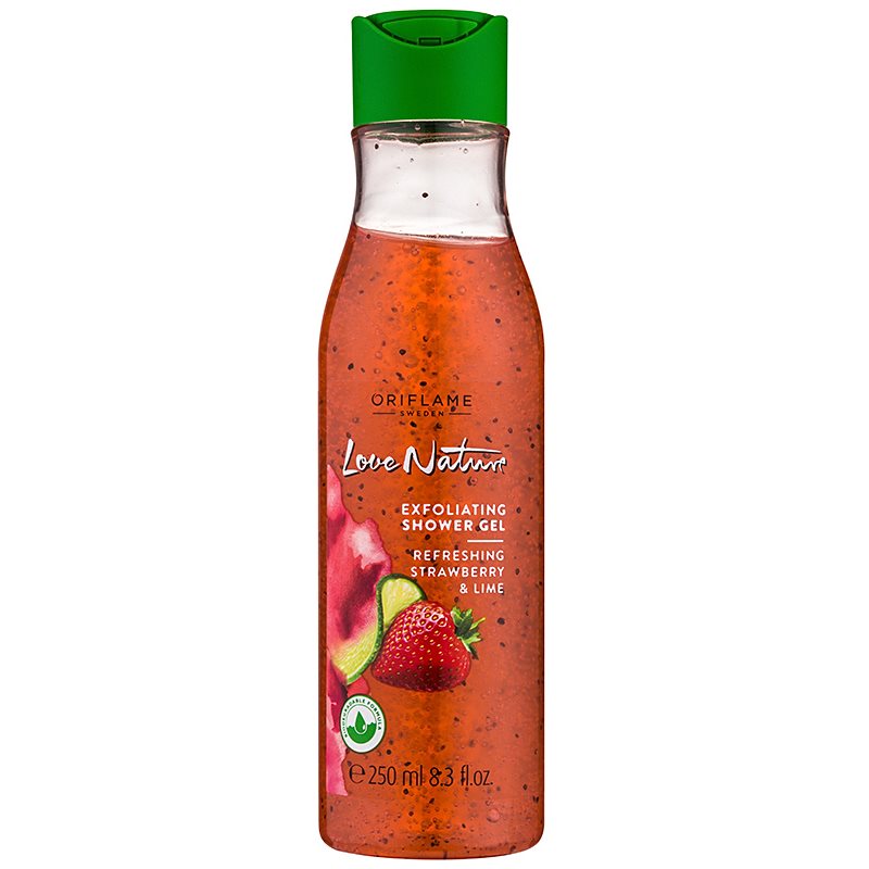 

Oriflame Love Nature Refreshing Strawberry & Lime гель для душа-ексфоліант