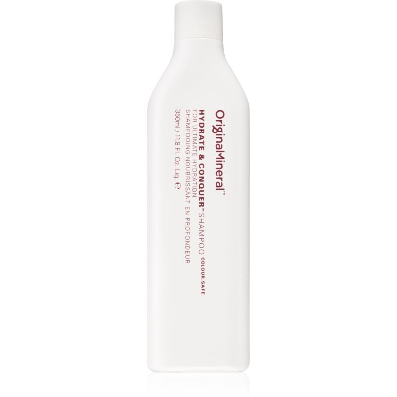 Original & Mineral Hydrate & Conquer hydratačný šampón pre suché, poškodené, chemicky ošetrené vlasy 350 ml