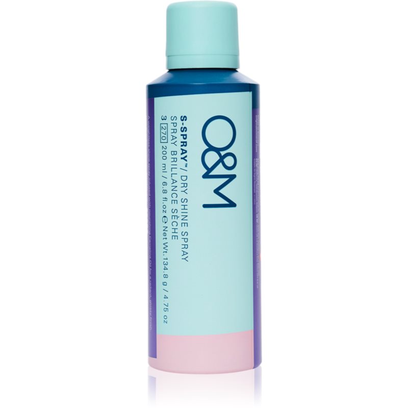 Original & Mineral S-Spray Dry Shine Spray Ren spray til Hår 200 ml