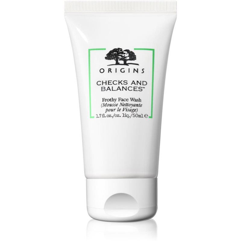 E-shop Origins Checks and Balances™ Frothy Face Wash osvěžující čisticí pleťová pěna 50 ml