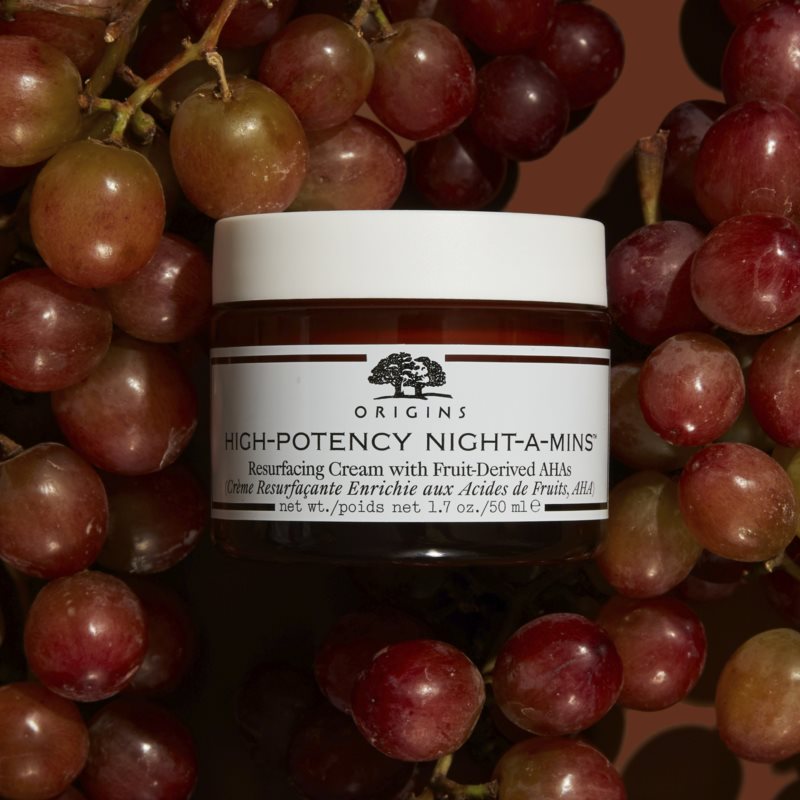 Origins High-Potency Night-A-Mins™ Resurfacing Cream With Fruit-Derived AHAs відновлюючий нічний крем для відновлення пружності шкіри 50 мл