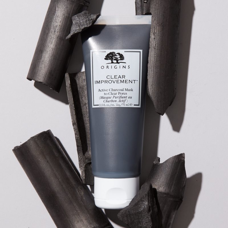 Origins Clear Improvement® Active Charcoal Mask To Clear Pores Cleansing Mask With Activated Charcoal 30 Ml