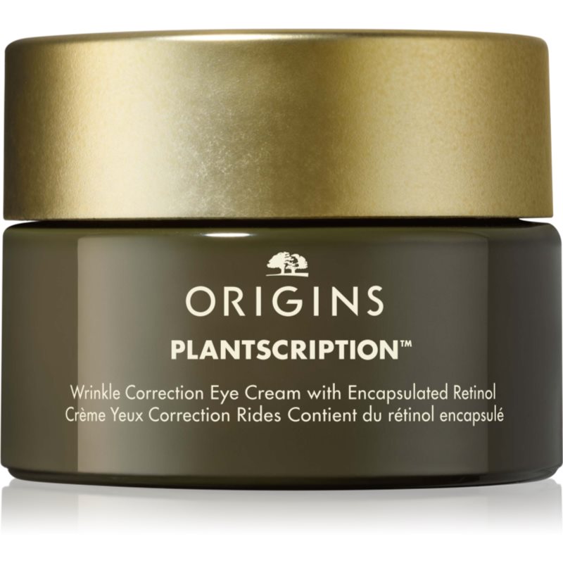 Origins Plantscription™ Wrinkle Correction Eye Cream With Encapsulated Retinol crema de ochi pentru hidratare si matifiere cu retinol 15 ml