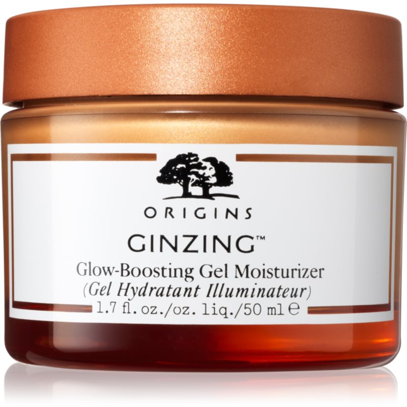 Origins GinZing™ Glow-Boosting Gel Moisturizer зволожуючий крем-гель для освітлення та зволоження 50 мл