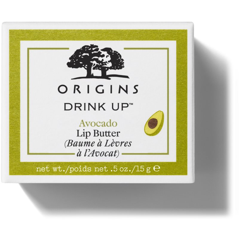 Origins Drink Up™ Avocado Lip Butter зволожуючий бальзам для губ з авокадо 15 мл