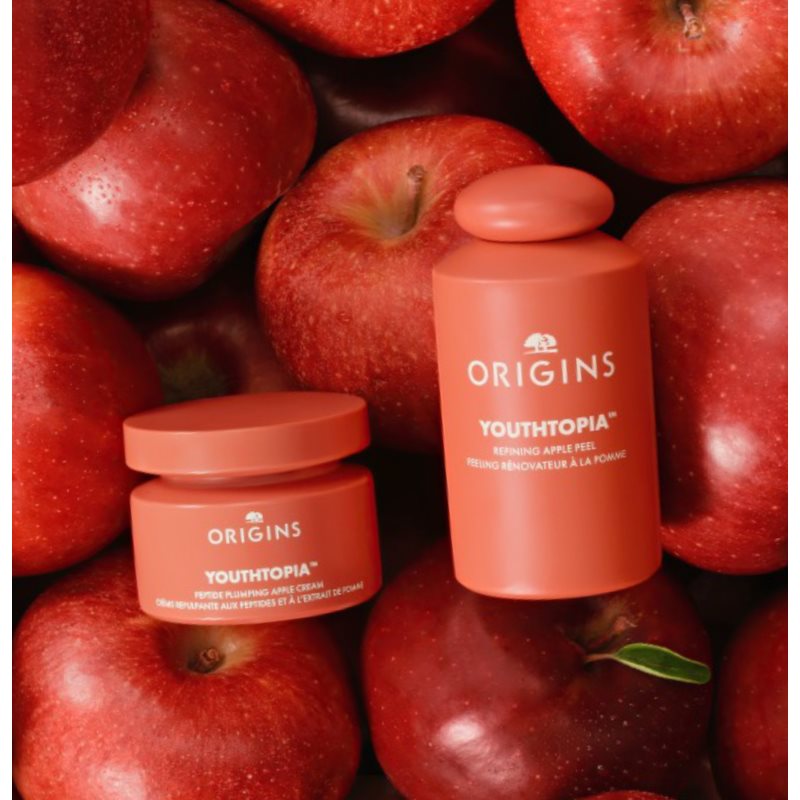 Origins Youthtopia Peptide Plumping Apple Cream Crème Hydratante Adoucissante Pour Restaurer La Barrière Cutanée 50 Ml