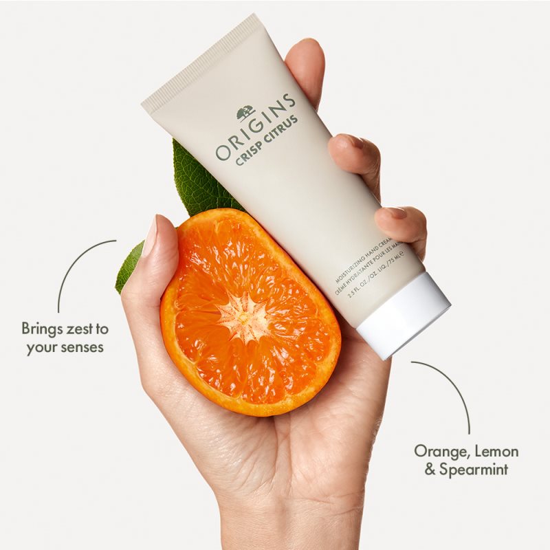 Origins Crisp Citrus™ Moisturizing Hand Cream Moisturising Hand Cream 75 Ml