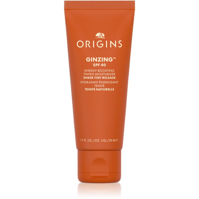 Origins GinZing™ Energy-Boosting Tinted Moisturizer denný krém s revitalizačným účinkom SPF 40 odtieň 1 50 ml