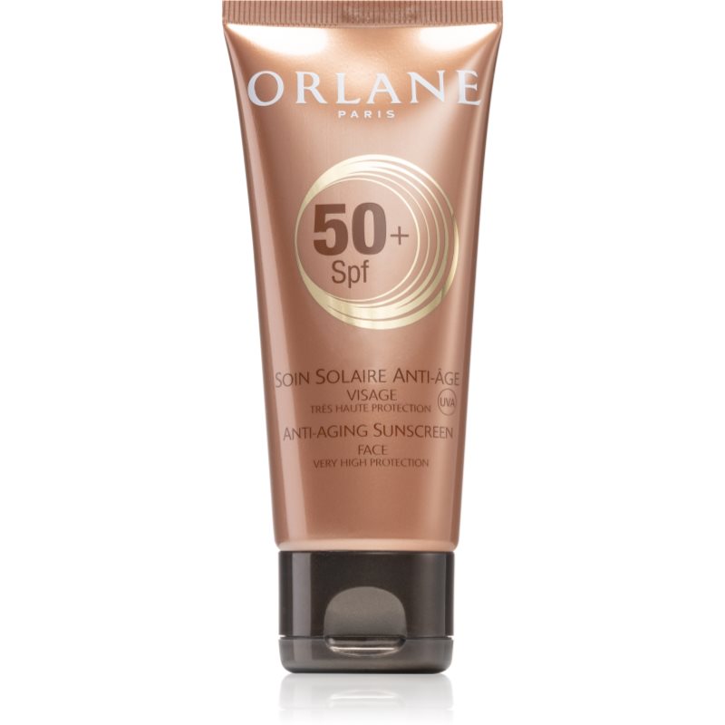 Orlane Sun Care Anti-Aging Sunscreen захисний догляд проти негативної дії  сонячного випромінювання проти розтяжок та зморшок SPF 50+ 50 мл