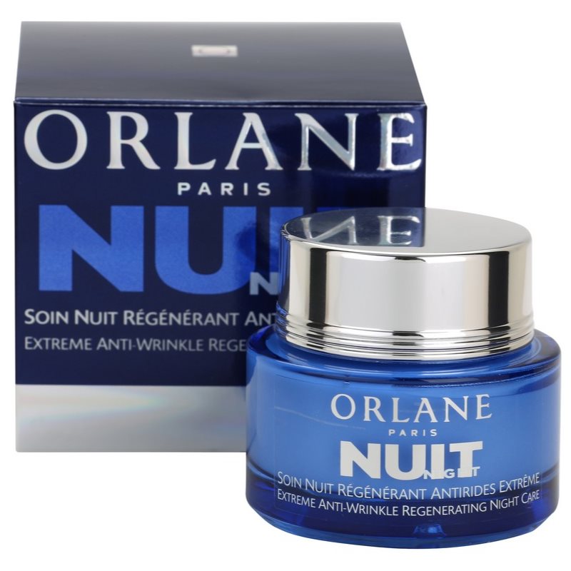 Orlane Extreme Line Reducing Re-Plimping Cream Crème De Nuit Régénératrice Anti-rides 50 Ml