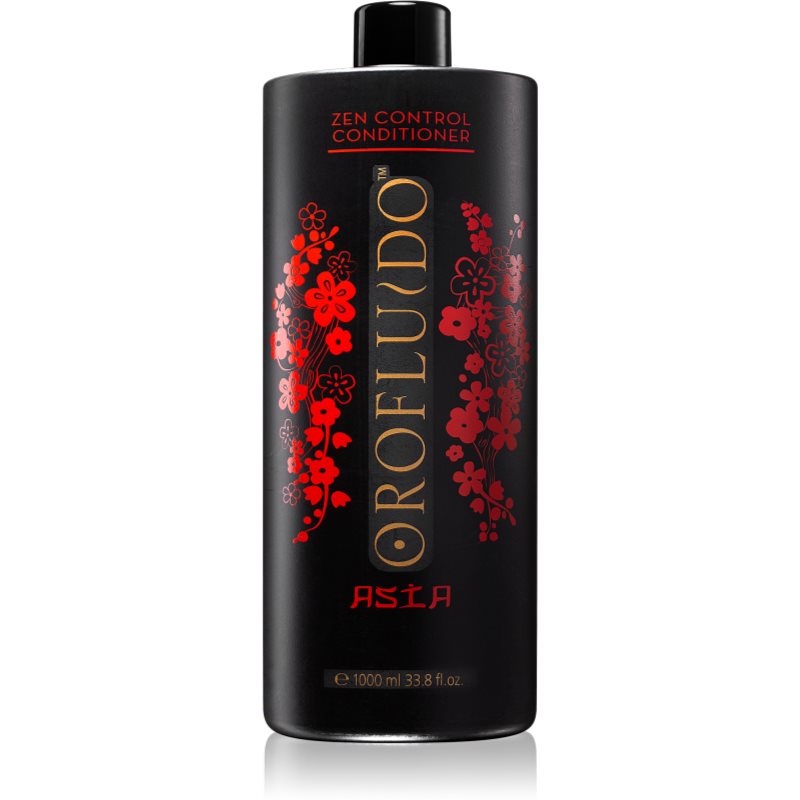 Orofluido Asia Zen glotninamasis kondicionierius nepaklusniems, šiauštis linkusiems plaukams 1000 ml