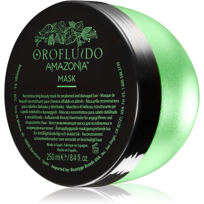 

Orofluido Amazonia™ відновлююча маска з кератином
