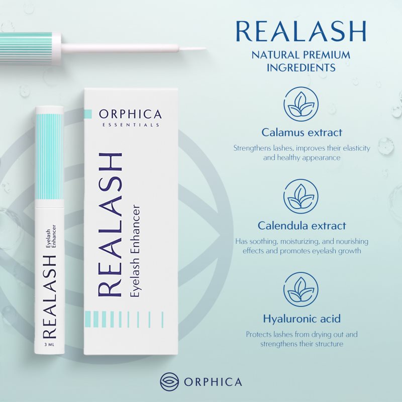 Orphica Realash sérum na řasy 3 ml (obrázek 3)