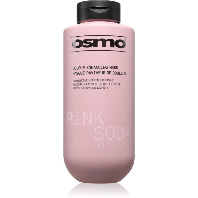 Osmo Pink Soda Colour Enhancing Mask jemná vyživující maska bez permanentních barevných pigmentů růžová 400 ml