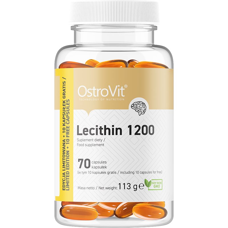 OstroVit Lecytyna 1200 mg - 70 kapsułek