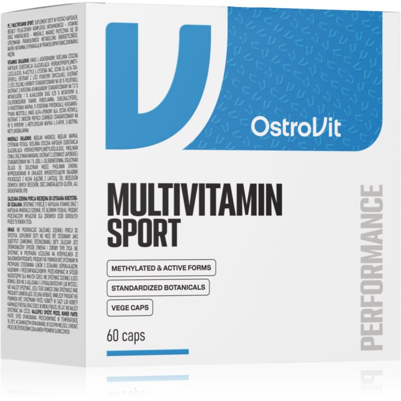 OstroVit OstroVit Vita&Minerals Sport kompleksowa multiwitamina z minerałami dla sportowców 60 caps.